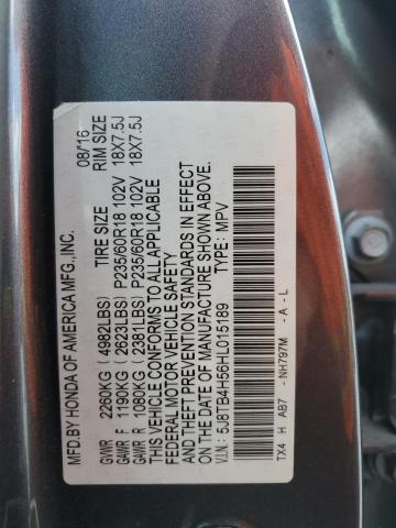 2017 ACURA RDX TECHNOLOGY 5J8TB4H56HL015189