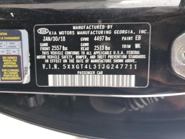2018 KIA OPTIMA LX 5XXGT4L31JG247711