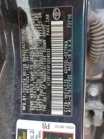 2015 TOYOTA CAMRY LE - 4T1BF1FK8FU958533