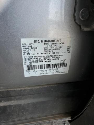 2021 FORD EXPLORER X 1FMSK8DHXMGA25059