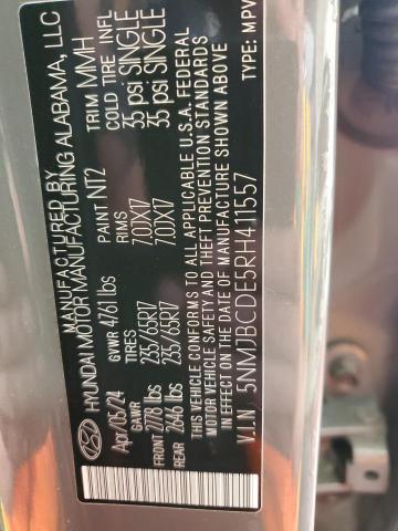 2024 HYUNDAI TUCSON SEL 5NMJBCDE5RH411557