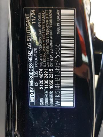 2025 MERCEDES-BENZ CLA 250 4MATIC W1K5J4HB1SN545636