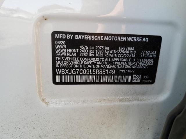 2020 BMW X1 SDRIVE28I WBXJG7C09L5R88149