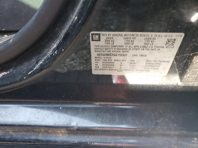 2016 GMC SIERRA K15 3GTU2NEC7GG156991