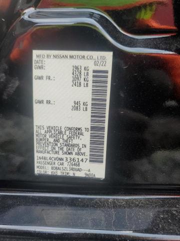 2022 NISSAN ALTIMA 1N4BL4CV0NN336147
