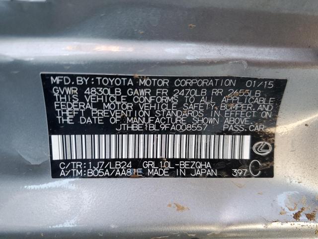 2015 LEXUS GS 350 JTHBE1BL9FA008557