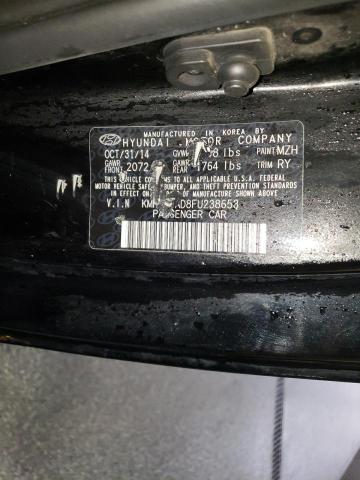 2015 HYUNDAI VELOSTER - KMHTC6AD8FU238653