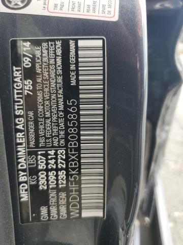 2015 MERCEDES-BENZ E 350 WDDHF5KBXFB085865