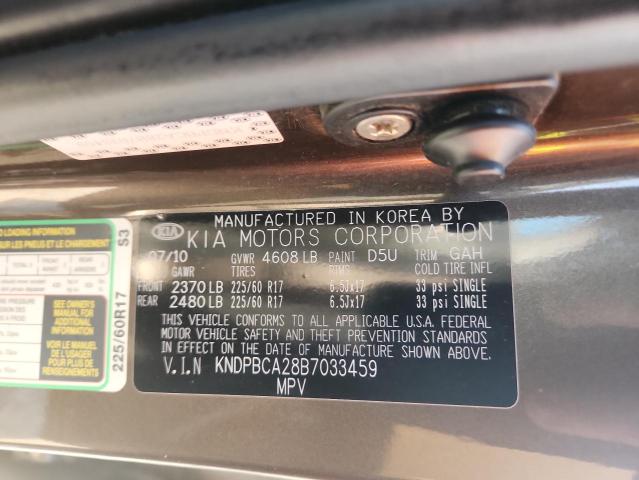 2011 KIA SPORTAGE L - KNDPBCA28B7033459