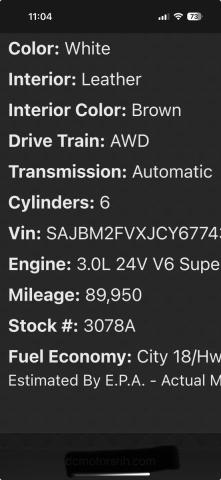 2018 JAGUAR XF S SAJBM2FVXJCY6XXX