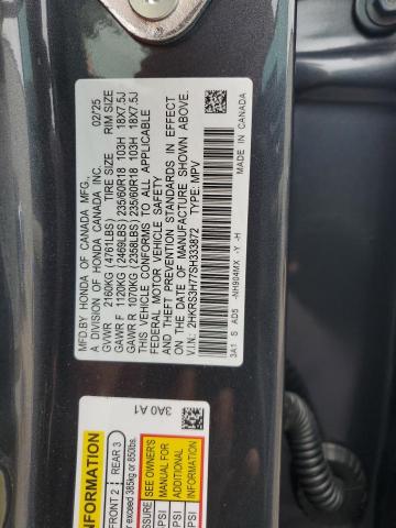 2025 HONDA CR-V EXL 2HKRS3H77SH333872