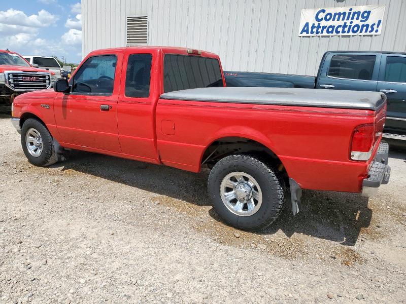 FORD RANGER SUP 2000 red club cab flexible fuel 1FTYR14V1YPB89782 photo #3