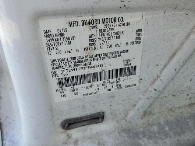 2015 FORD F150 SUPER - 1FTEW1CP1FFA41312