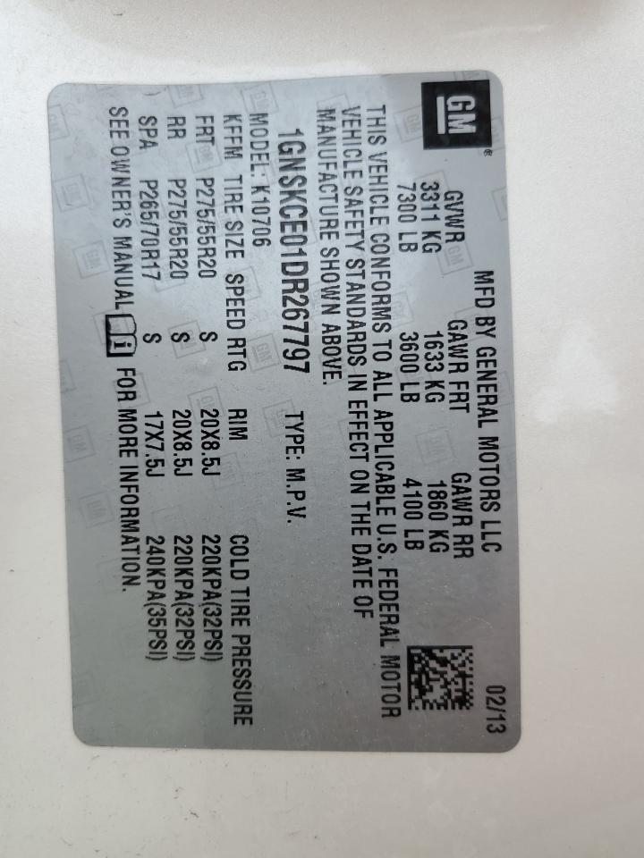 CHEVROLET TAHOE K1500 LTZ