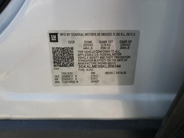 2019 GMC TERRAIN SLE 3GKALMEV5KL208344