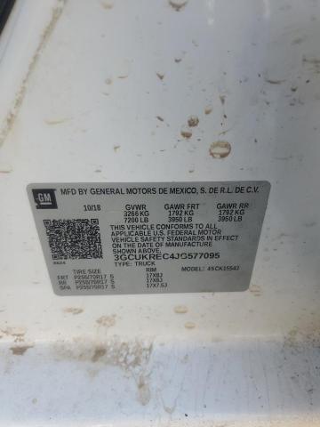 2018 CHEVROLET SILVERADO K1500 LT 3GCUKREC4JG577095