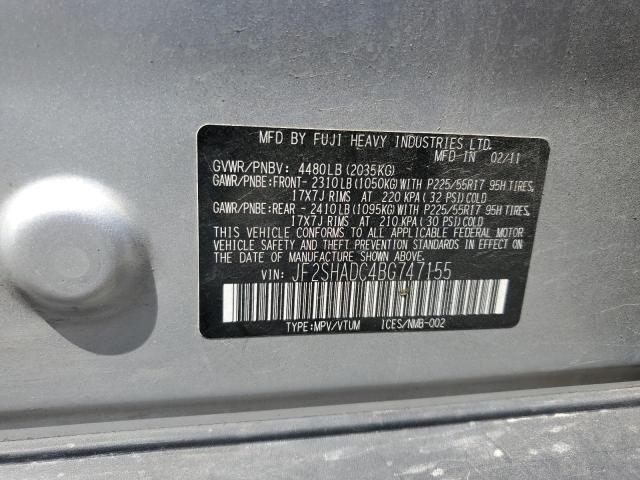 2011 SUBARU FORESTER 2 #3253675995