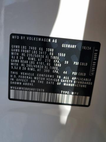 2025 VOLKSWAGEN ID BUZZ PR WVGAWVEB8SH013976