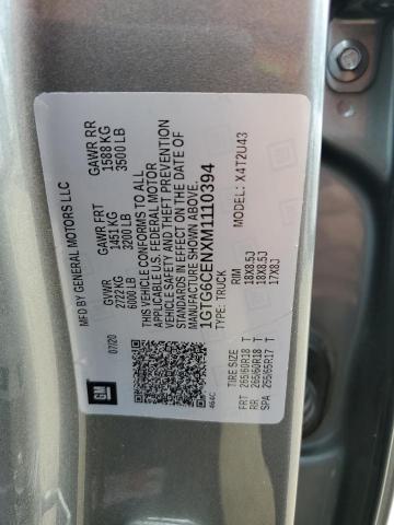 2021 GMC CANYON ELE 1GTG6CENXM1110394