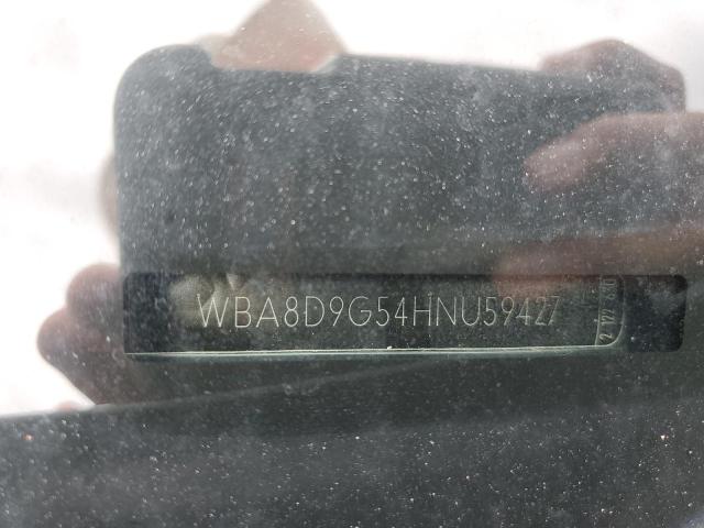 2017 BMW 330 XI WBA8D9G54HNU59427