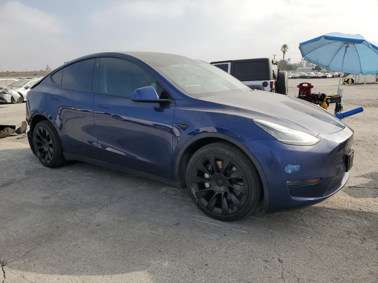 Lot #3302740011 2021 TESLA MODEL Y