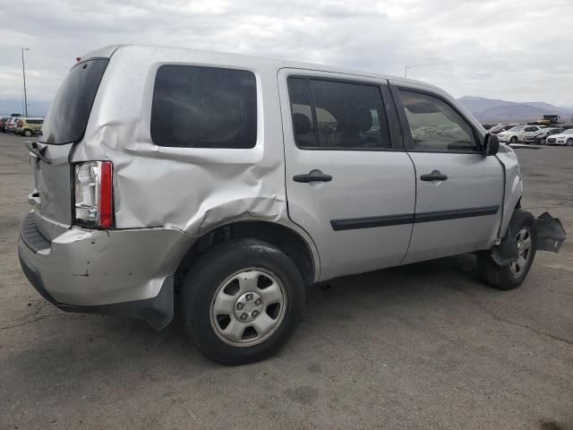 HONDA PILOT LX 2010 silver  gas 5FNYF4H27AB019615 photo #4