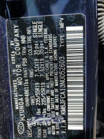 2022 HYUNDAI TUCSON SEL CONVENIENCE - KM8JFCA13NU052603