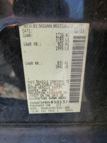 2014 NISSAN SENTRA S - 1N4AB7AP8EN850137