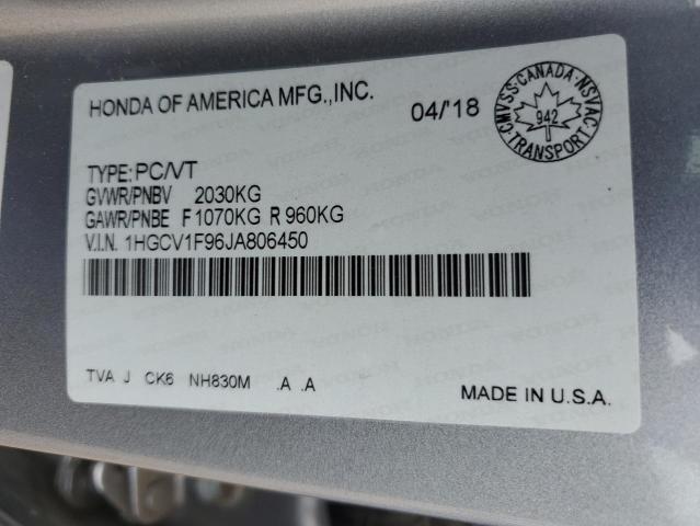 2018 HONDA ACCORD TOU 1HGCV1F96JA806450