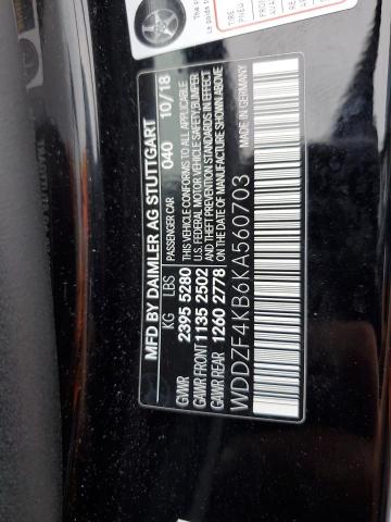 2019 MERCEDES-BENZ E 300 4MAT WDDZF4KB6KA560703