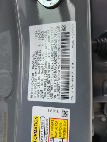 2025 HONDA CIVIC SPORT 2HGFE2F56SH547977