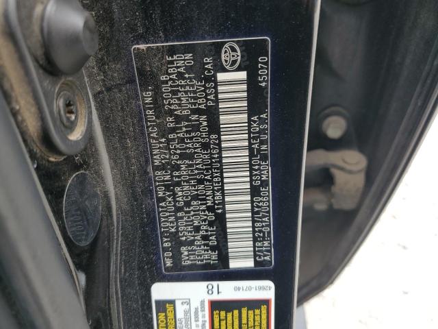 2015 TOYOTA AVALON XLE 4T1BK1EBXFU146728
