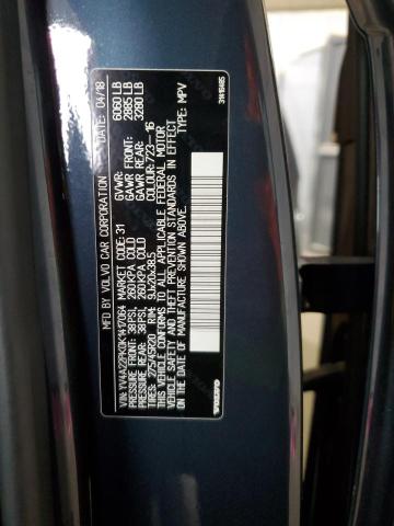 2019 VOLVO XC90 T6 MOMENTUM YV4A22PK0K1417064