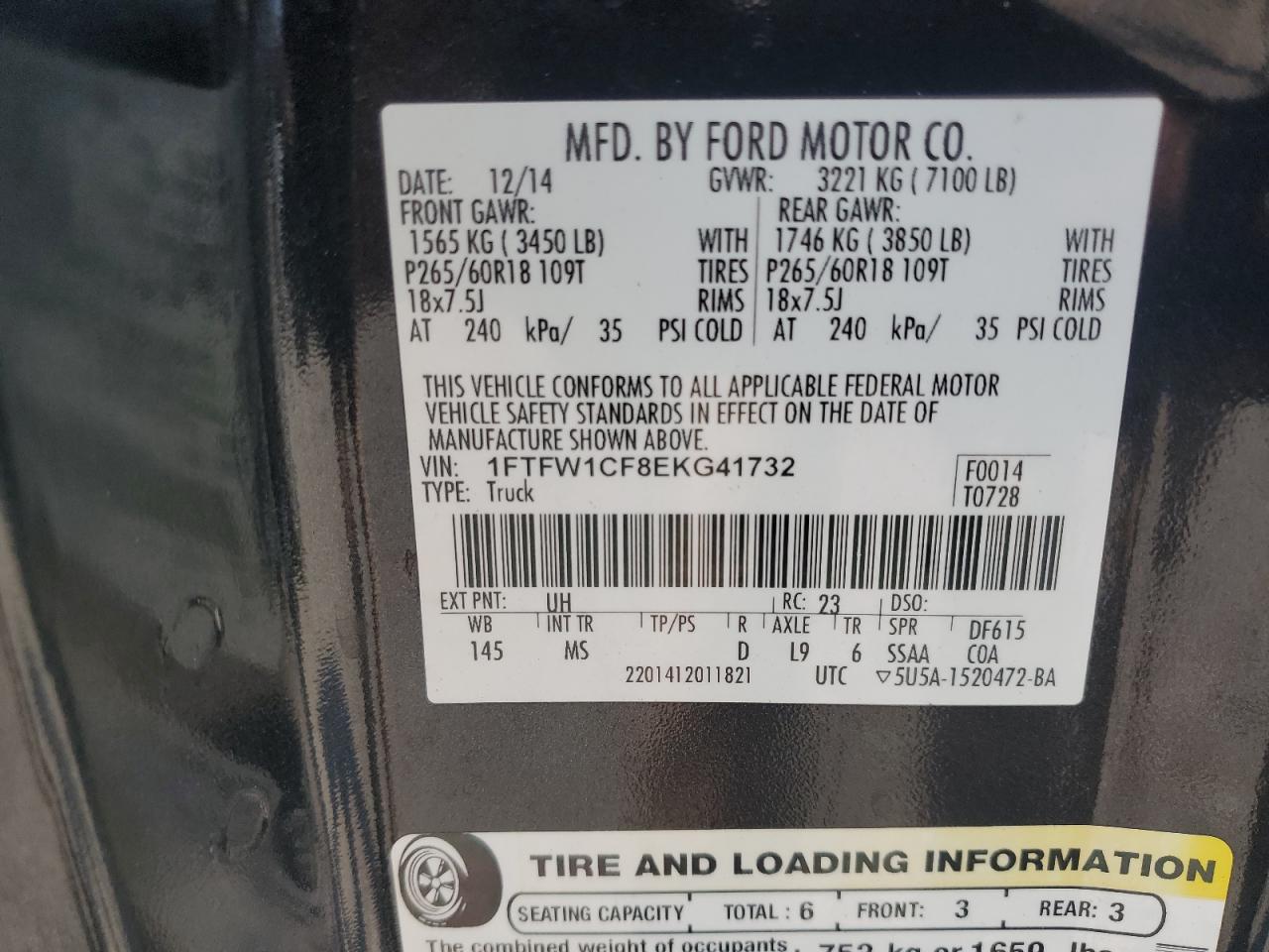 FORD F-150 SUPERCREW