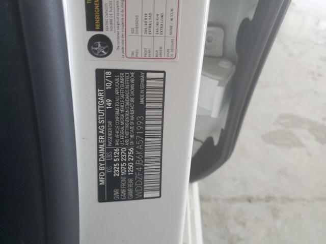 2019 MERCEDES-BENZ E 300 WDDZF4JB6KA571993