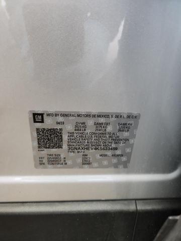 2019 CHEVROLET EQUINOX LS 3GNAXHEV4KS633459