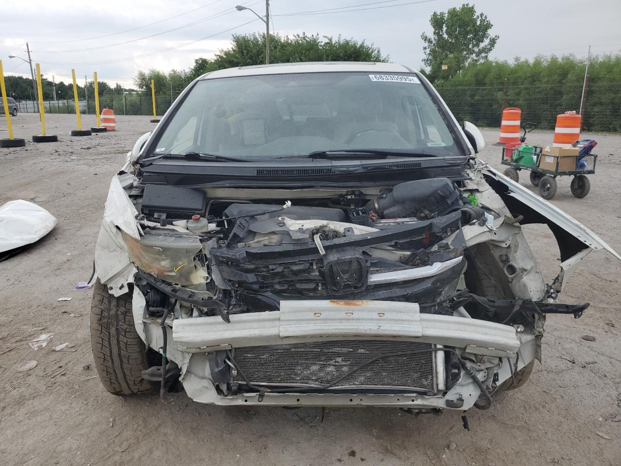 Lot #3220496687 2014 HONDA ODYSSEY EXL