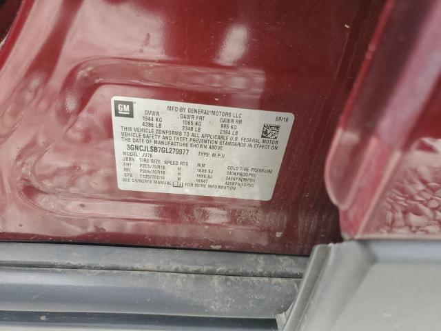 2016 CHEVROLET TRAX 1LT 3GNCJLSB7GL279977