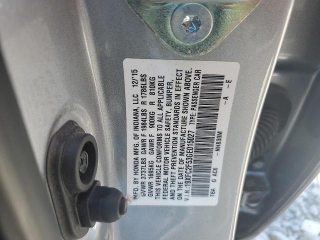 2016 HONDA CIVIC LX - 19XFC2F53GE015027