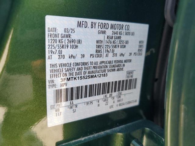 2025 FORD MUSTANG MACH-E SELECT 3FMTK1S52SMA12183