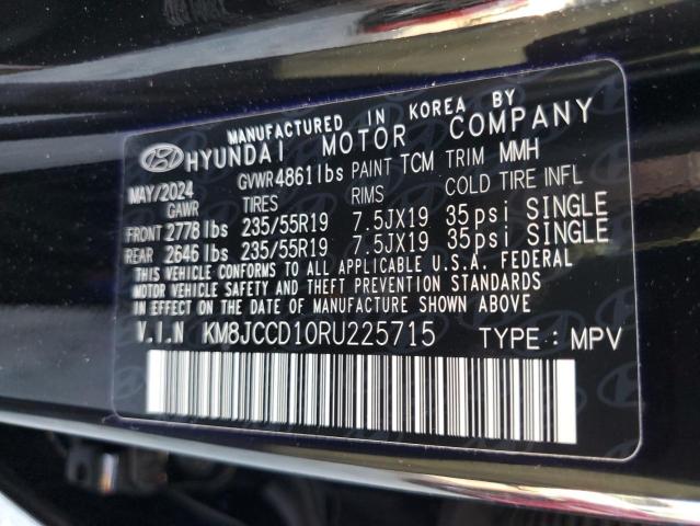 2024 HYUNDAI TUCSON SEL KM8JCCD10RU225715