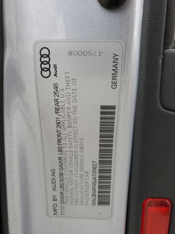 2018 AUDI S4 PREMIUM WAUB4AF48JA100627