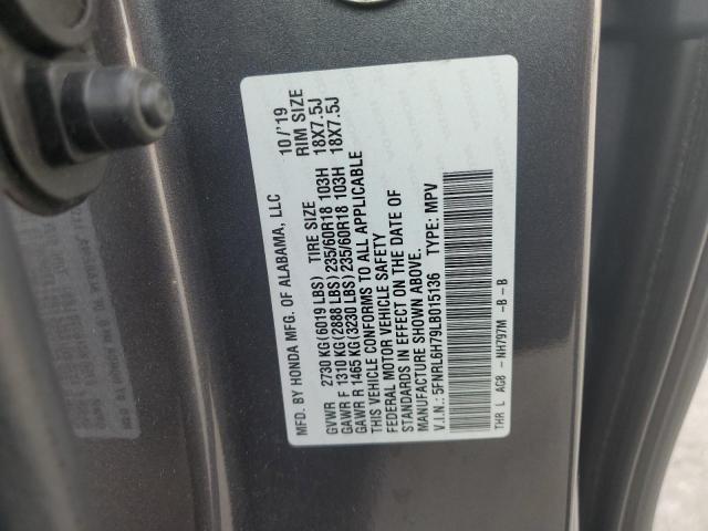 2020 HONDA ODYSSEY EX 5FNRL6H79LB015136