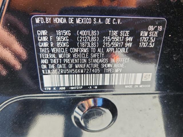 2019 HONDA HR-V EX 3CZRU5H56KM727405