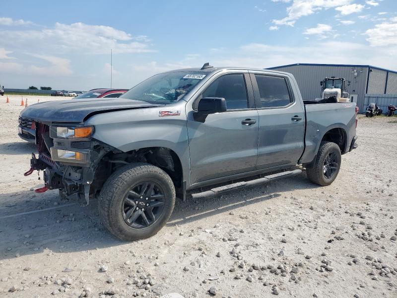 CHEVROLET SILVERADO 2021 charcoal  Gasoline 3GCPYCEF3MG216741 photo #1