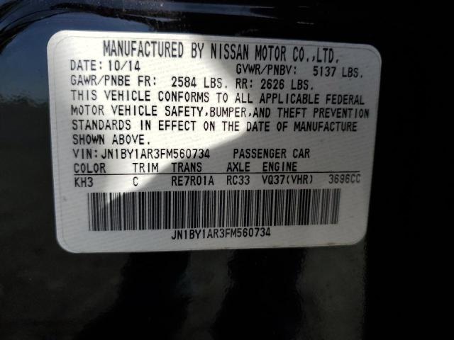 2015 INFINITI Q70 3.7 JN1BY1AR3FM560734