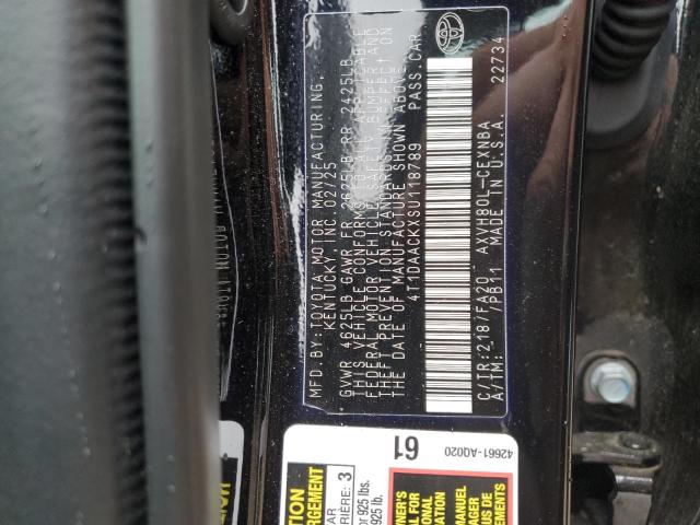 2025 TOYOTA CAMRY XSE 4T1DAACKXSU118789
