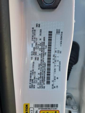 2024 FORD RANGER XLT 1FTER4HH3RLE15287