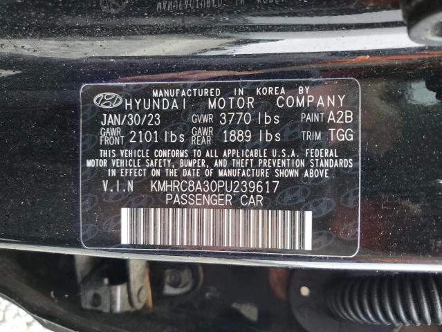2023 HYUNDAI VENUE SEL KMHRC8A30PU239617