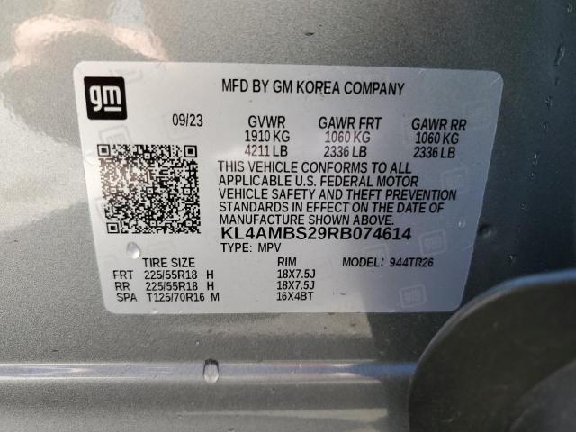 2024 BUICK ENCORE GX PREFERRED KL4AMBS29RB074614